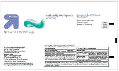 Image Of Container (Up White Plus Mouthwash)